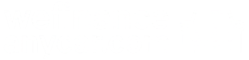 We Finance Any Car logo